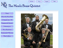 Tablet Screenshot of menlobrass.com